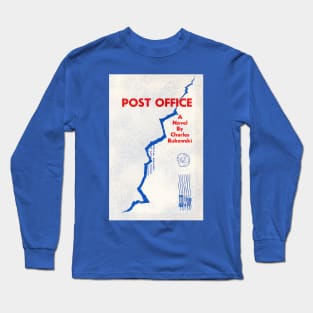 Charles Bukowski Post Office Long Sleeve T-Shirt